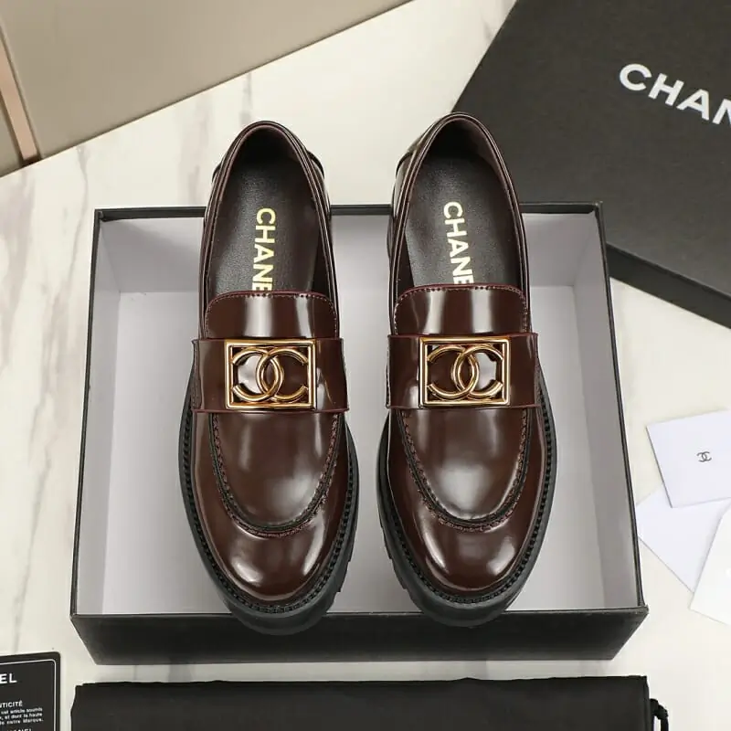 chanel cuir chaussures pour femme s_1266ab42